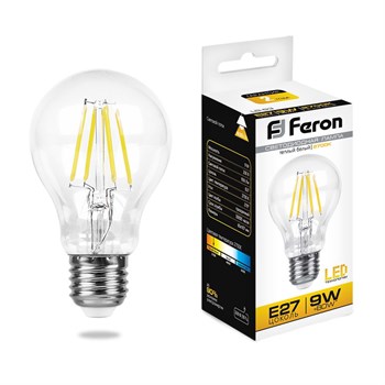 Лампа светодиодная Feron LB-63 Шар E27 9W 175-265V 2700K - фото 128943