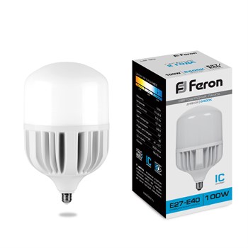 Лампа светодиодная Feron LB-65 E27-E40 100W 175-265V 6400K - фото 130470