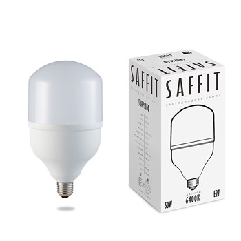 Лампа светодиодная SAFFIT SBHP1050 E27-E40 50W 230V 6400K - фото 130521