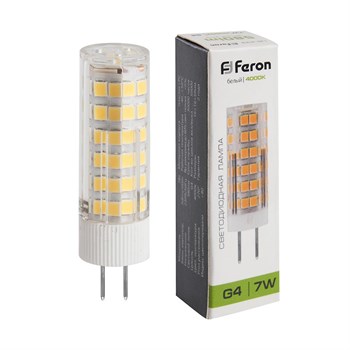 Лампа светодиодная Feron LB-433 G4 7W 175-265V 4000K - фото 130618