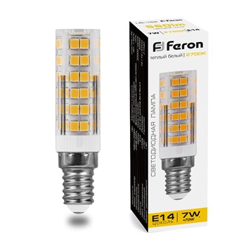 Лампа светодиодная Feron LB-433 E14 7W 2700K - фото 131148