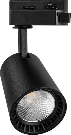 Светодиодный светильник Feron AL100 трековый однофазный на шинопровод 12W 2700K 35 градусов черный - фото 131695