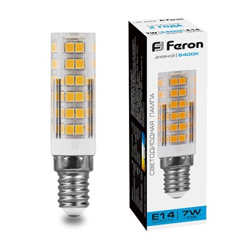 Лампа светодиодная Feron LB-433 E14 7W 6400K - фото 131883