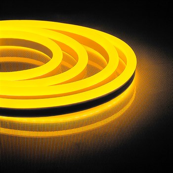 Cветодиодная LED лента Feron LS721 неоновая, 144SMD(2835)/м 12Вт/м  50м 220V IP67, желтый - фото 131928