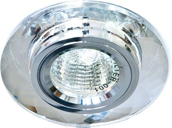 Светильник встраиваемый Feron DL8050-2 потолочный MR16 G5.3 серебристый - фото 132214