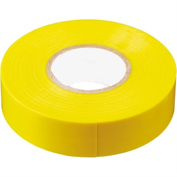Изоляционная лента STEKKER INTP01315-10 0,13*15 мм. 10 м. желтая - фото 132529