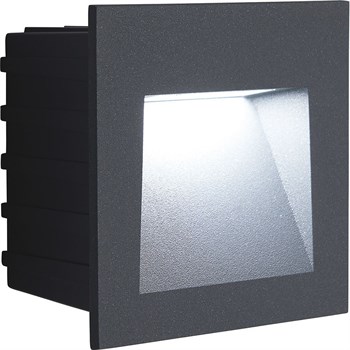 Светодиодный светильник Feron LN013 встраиваемый 3W 4000K, IP65, серый - фото 133231