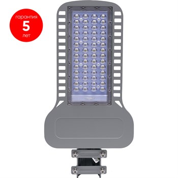 Светодиодный уличный консольный светильник Feron SP3050 100W 4000K 230V, серый - фото 133434
