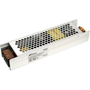 Трансформатор электронный для светодиодной ленты 100W 24V (драйвер), LB019 - фото 133516