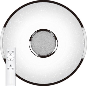 Светодиодный управляемый светильник накладной Feron AL5100 GLORY тарелка 70W 3000К-6000K белый - фото 134302