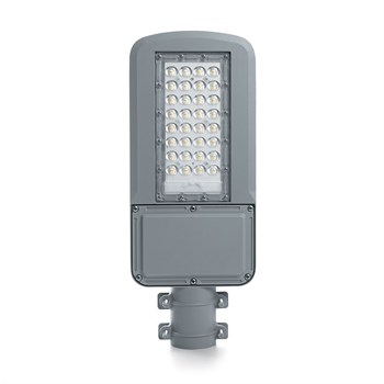 Светодиодный уличный консольный светильник Feron SP3040 30W 5000K 230V, серый - фото 135254