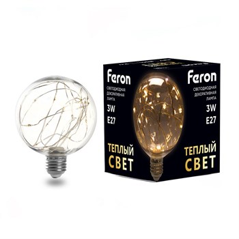 Лампа светодиодная Feron LB-382 E27 3W 230V 2700K - фото 135939