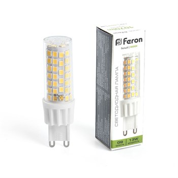 Лампа светодиодная Feron LB-436 G9 13W 175-265V 4000K - фото 136554
