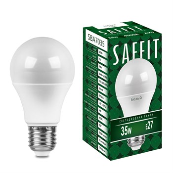 Лампа светодиодная SAFFIT SBA7035 Шар E27 35W 230V 4000K - фото 136606