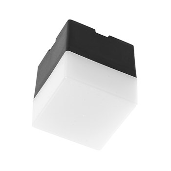 Светильник светодиодный Feron AL4022 IP20 3W 6500К, пластик, черный 70*70*55мм - фото 138287