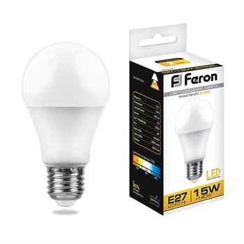 Лампа светодиодная Feron LB-94 Шар E27 15W 175-265V 2700K - фото 141390