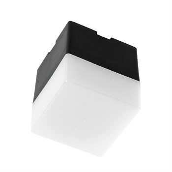Светильник светодиодный Feron AL4021 IP20 3W 6500К, пластик, черный 50*50*55мм - фото 142080