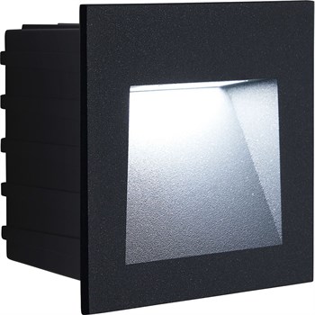 Светодиодный светильник Feron LN013 встраиваемый 3W 4000K, IP65, черный - фото 142494