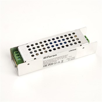 Трансформатор электронный для светодиодной ленты 36W 12V (драйвер), LB009 FERON - фото 142548