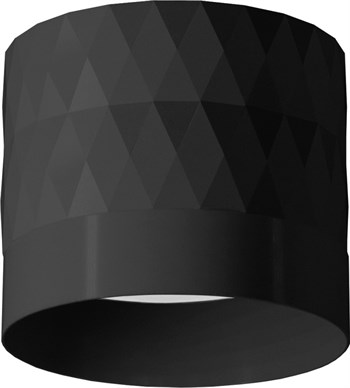 Светильник потолочный Feron HL388 Barrel PRISM GX53 12W 230V, черный - фото 148152