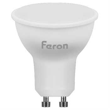 Лампа светодиодная Feron LB-24 MR16 GU10 5W 175-265V 4000K - фото 156044