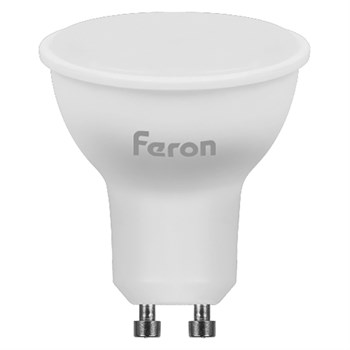 Лампа светодиодная Feron LB-24 MR16 GU10 5W 175-265V 2700K - фото 156045