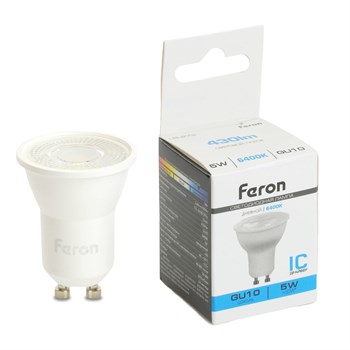 Лампа светодиодная Feron LB-272 MR11 GU10 5W 175-265V 6400K - фото 158862