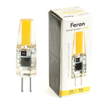 Лампа светодиодная Feron LB-423 G4 3W 230V 2700K - фото 158977