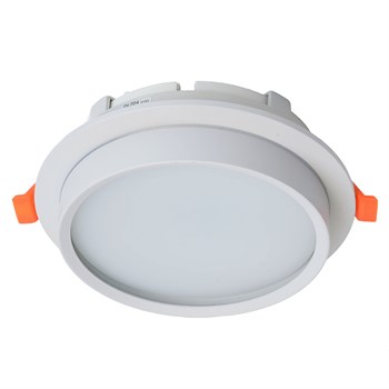 Светильник встраиваемый Feron DL704 потолочный GX70 белый круг IP44 - фото 165013