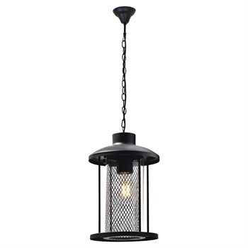 Светильник садово-парковый Feron PL725 на цепочке 60W E27 230V, черный 48389 - фото 165665