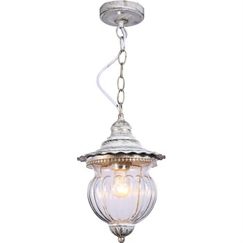 Светильник садово-парковый Feron PL595 на цепочке  60W 230V E27, белое золото 41169 - фото 165840