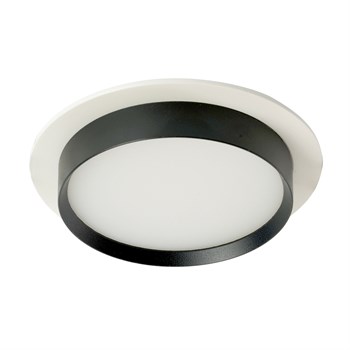 Светильник встраиваемый Feron DL507 потолочный GX53 белый + черный круг 51351 - фото 167173