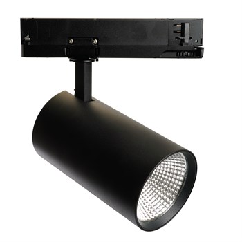 Светодиодный светильник Feron AL147 трековый на шинопровод 40W 4000K 35 градусов черный, 3х фазный 51601 - фото 167347