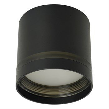 Светильник потолочный Feron HL461 Barrel 12W, 230V, GX53, черный 51938 - фото 167399