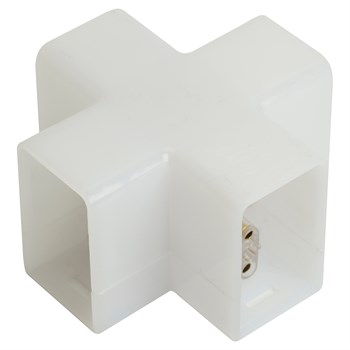 Коннектор X-образный Feron LD5058X для соединения светодиодных светильников серии AL5058 51733 - фото 167651