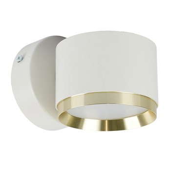 Светильник  настенный Feron HL4598  Barrel DUET 12W, 230V,GX53, белый + золото IP20 52020 - фото 168016
