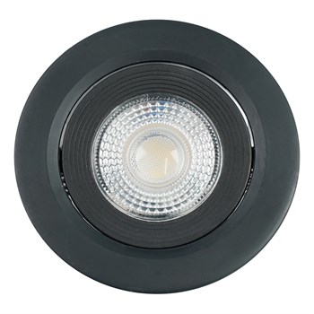Светодиодный светильник Feron.ONE AL540 встраиваемый 5W 4000K черный "круг" 52049 - фото 168047