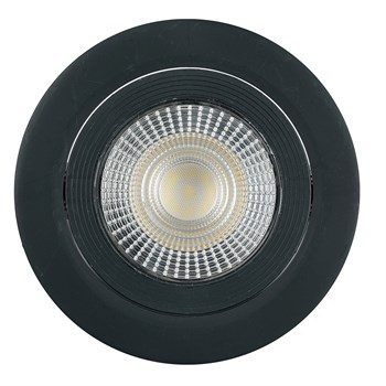 Светодиодный светильник Feron.ONE AL540 встраиваемый 12W 4000K черный "круг" 52051 - фото 168058