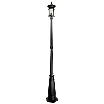 Светильник садово-парковый Feron PL767, столб 60W 230V E27, черный 51821 - фото 168375