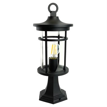 Светильник садово-парковый Feron PL764 на постамент 60W 230V E27, черный 51818 - фото 168395