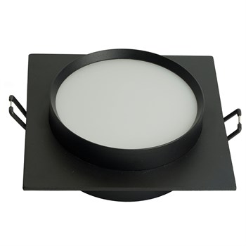 Светильник встраиваемый Feron DL506 потолочный GX53 черный круг 51357 - фото 168909