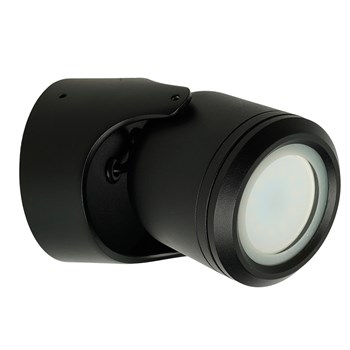 Светильник садово-парковый Feron DH1501, на стену,  GU10, 230V, черный 51739 - фото 169231