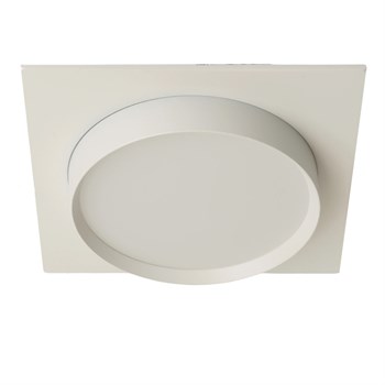 Светильник встраиваемый Feron DL506 потолочный GX53 белый квадрат 51358 - фото 169474