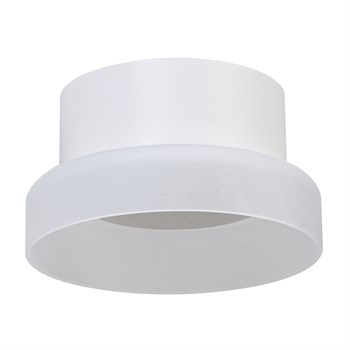 Светильник потолочный Feron HL460 Barrel OPAL 12W, 230V, GX53, белый 51682 - фото 169798