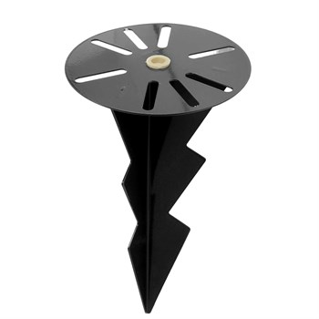 ДГ-03 Держатель грунтовый для ландшафтных светильников-столбиков, черный 51814 - фото 170237