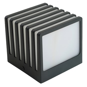 Светильник садово-парковый Feron DH0605, на стену, GX53 230V, черный 51335 - фото 170433