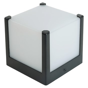 Светильник садово-парковый Feron DH0606, на стену, GX53 230V, черный 51336 - фото 170440