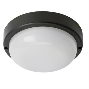 Светильник светодиодный пылевлагозащищённый Feron AL3005 в пластиковом корпусе 12W 4000K 220V IP65 черный 51469 - фото 171101