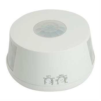 Датчик движения 2000W 30m  120° 360°(верт.) белый SEN19 51520 - фото 171182