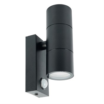 Светильник садово-парковый Feron DH0713, с датчиком освещенности/движения (на стену), 2*GU10 51964 - фото 171568